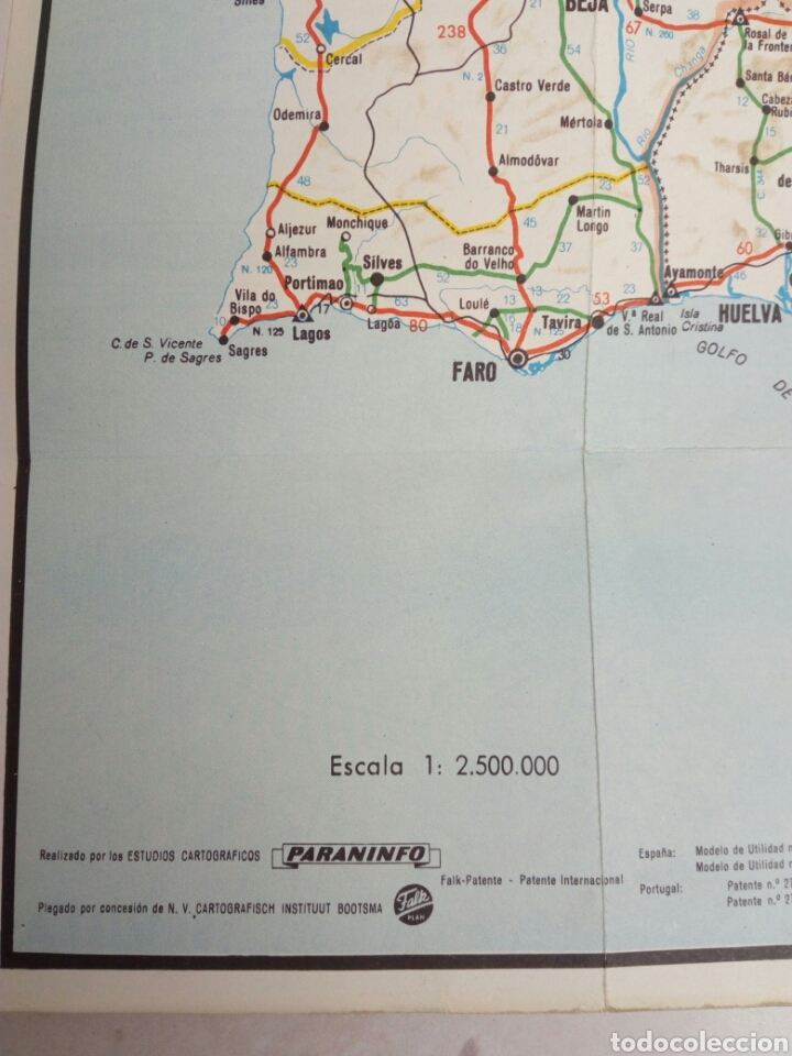 Mapas contempor&aacute;neos: MAPA ESPA&Ntilde;A PLEGABLE - Foto 2
