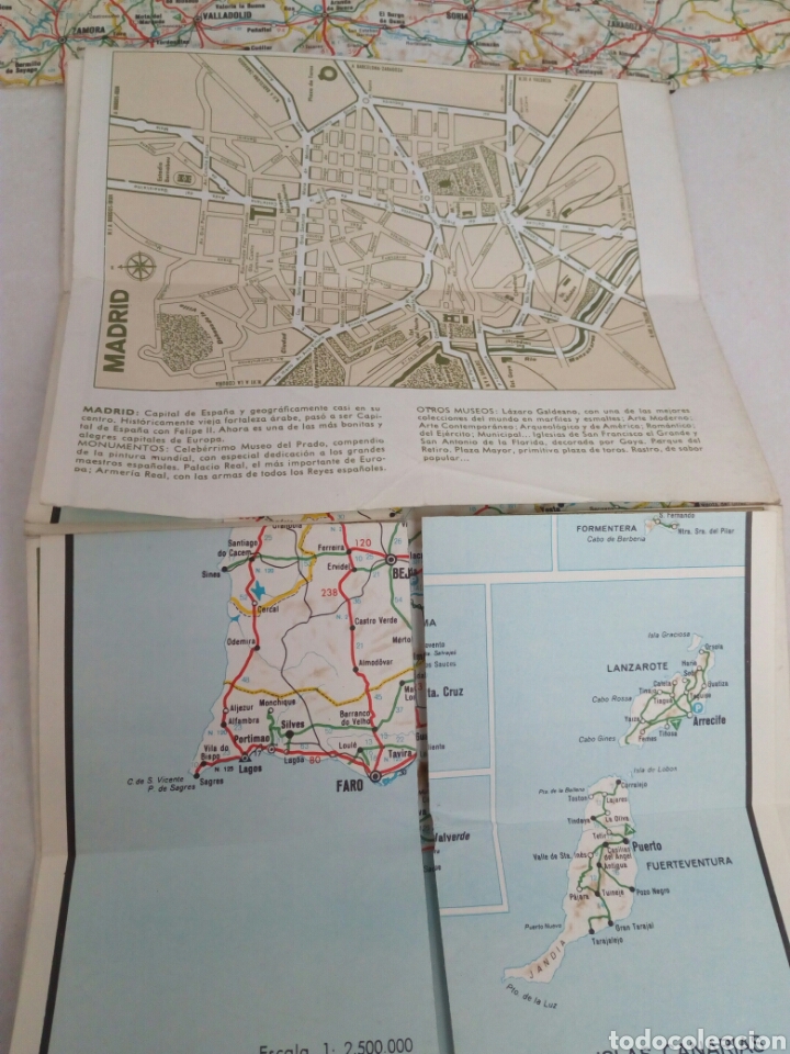 Mapas contempor&aacute;neos: MAPA ESPA&Ntilde;A PLEGABLE - Foto 5