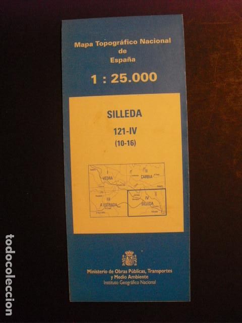 Mapas contempor&aacute;neos: 1994 MAPA DE SILLEDA 1:25000 INSTITUTO GEOGRAFICO NACIONAL