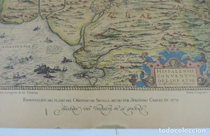 Mapas contempor&aacute;neos: MAPA SEVILLA 1579 - Foto 2
