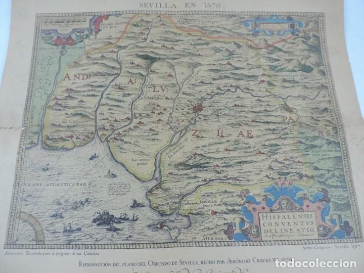 Mapas contempor&aacute;neos: MAPA SEVILLA 1579 - Foto 3