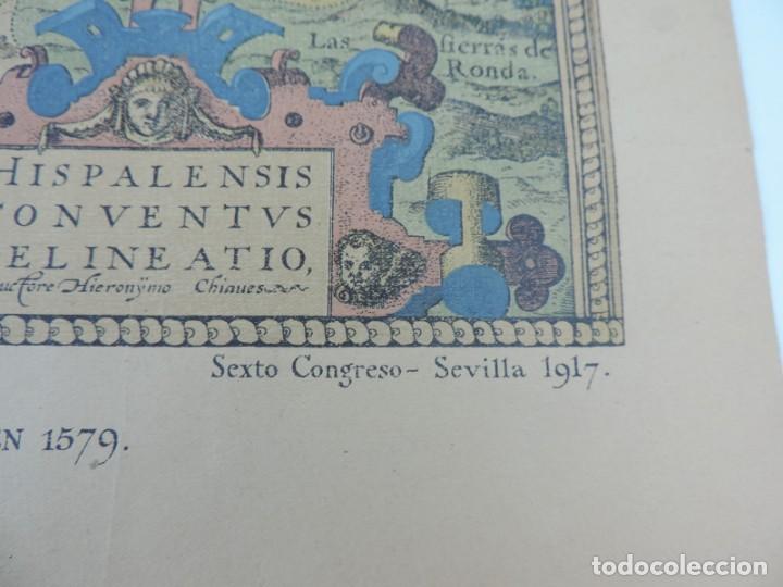 Mapas contempor&aacute;neos: MAPA SEVILLA 1579 - Foto 4