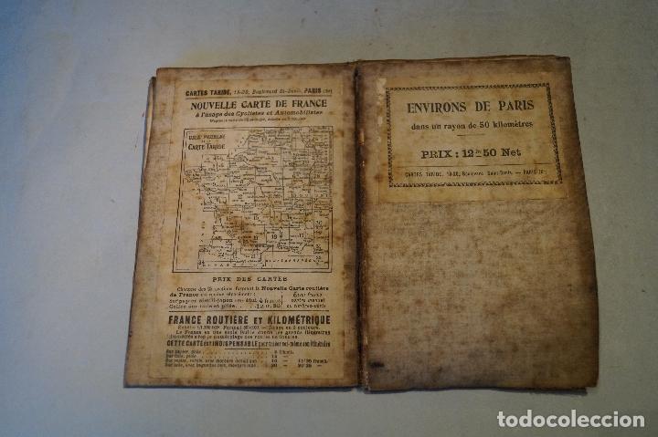 Mapas contempor&aacute;neos: ENVIRONS DE PARIS. MAPA - Foto 2