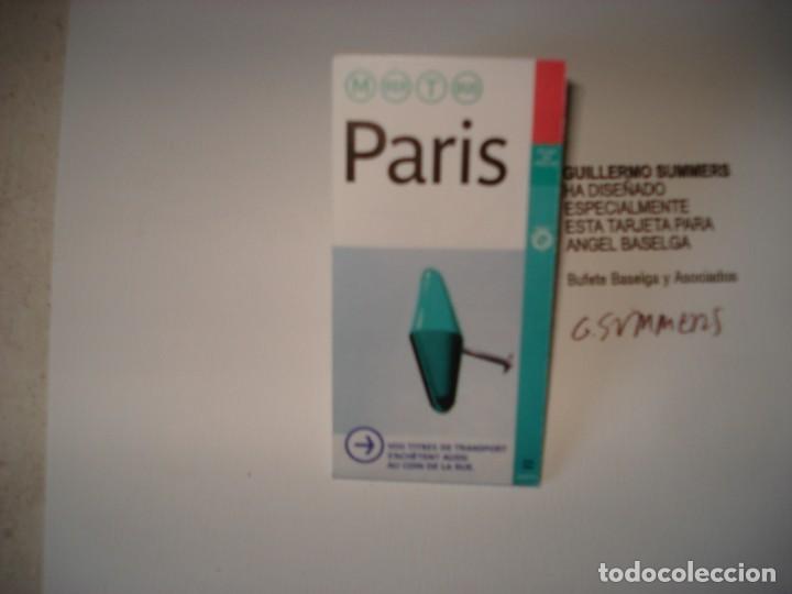 Mapas contempor&aacute;neos: PLANO METRO DE PARIS - Foto 1