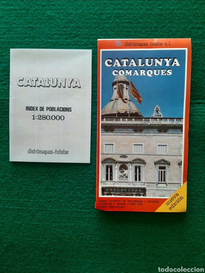 Mapas contempor&aacute;neos: MAPA TURISTICO CATALUNYA COMARQUES - Foto 2