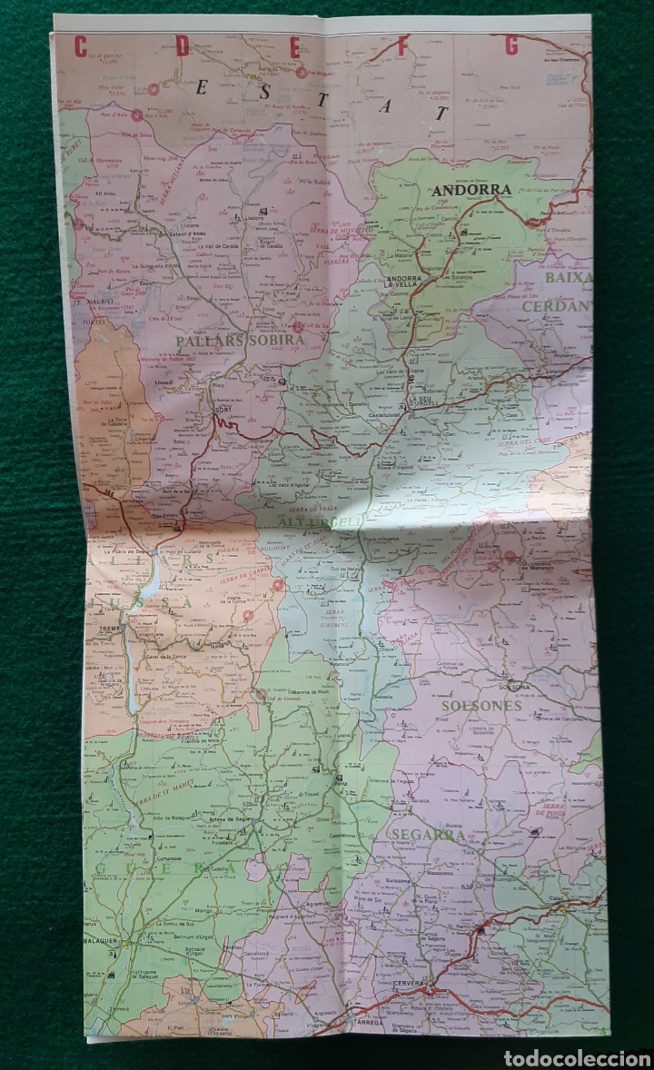 Mapas contempor&aacute;neos: MAPA TURISTICO CATALUNYA COMARQUES - Foto 5