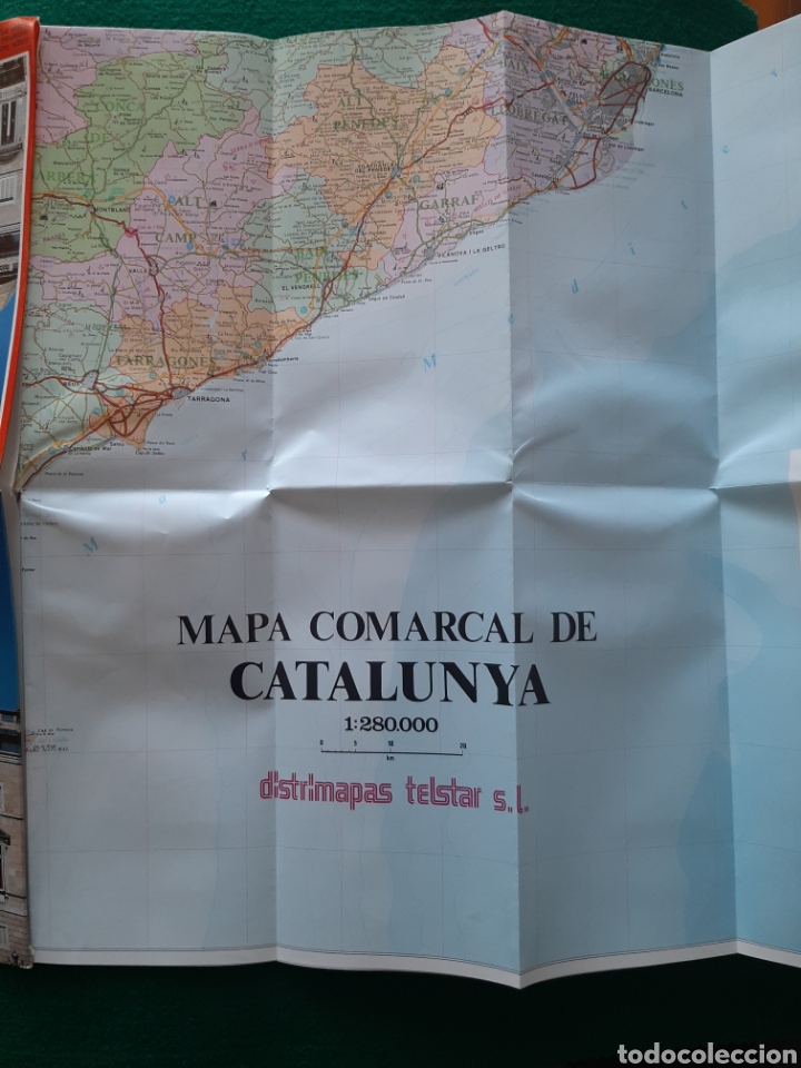 Mapas contempor&aacute;neos: MAPA TURISTICO CATALUNYA COMARQUES - Foto 6