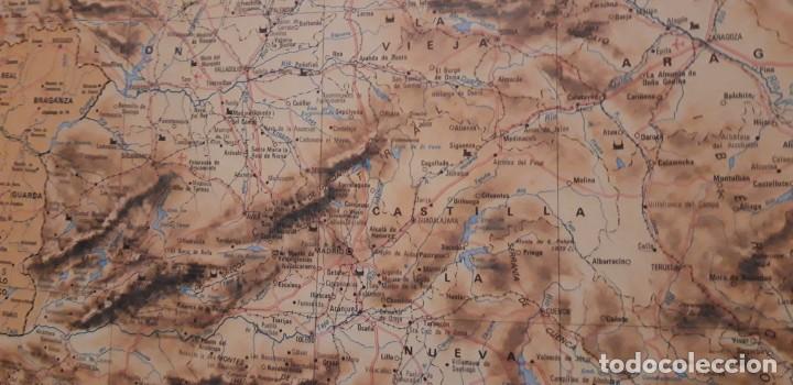 Mapas contempor&aacute;neos: 1 MAPA DE ** . ESPA&Ntilde;A ** DEL ESPASA 1981 . 36 X 50 CMS. - Foto 2