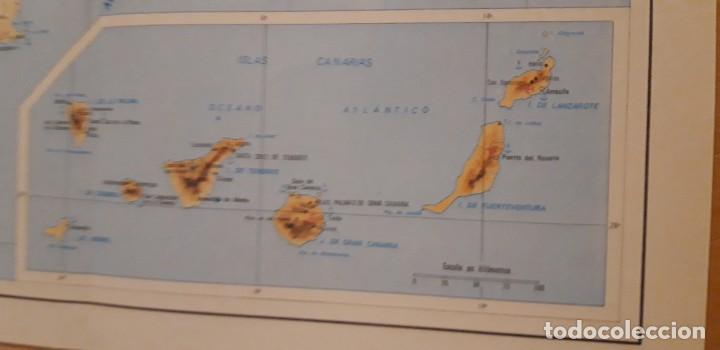 Mapas contempor&aacute;neos: 1 MAPA DE ** . ESPA&Ntilde;A ** DEL ESPASA 1981 . 36 X 50 CMS. - Foto 4