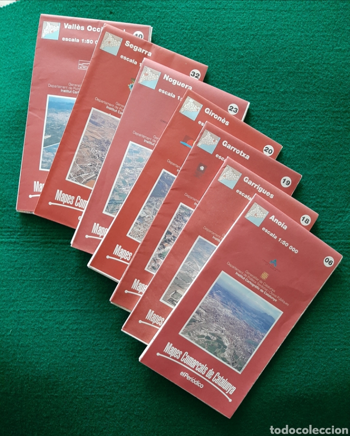 Mapas contempor&aacute;neos: LOTE DE MAPAS COMARCALES DE CATALUNYA - Foto 1