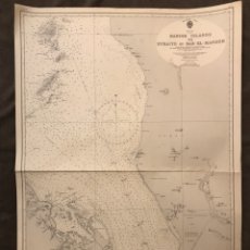 Mapas contemporáneos: MAPA YEMEN Y ESTRECHO BAB-EL-MANDEB. CARTOGRAFÍA MEDIDAS: 1,03 X 0,70 CM., (A.1950). Lote 192566266