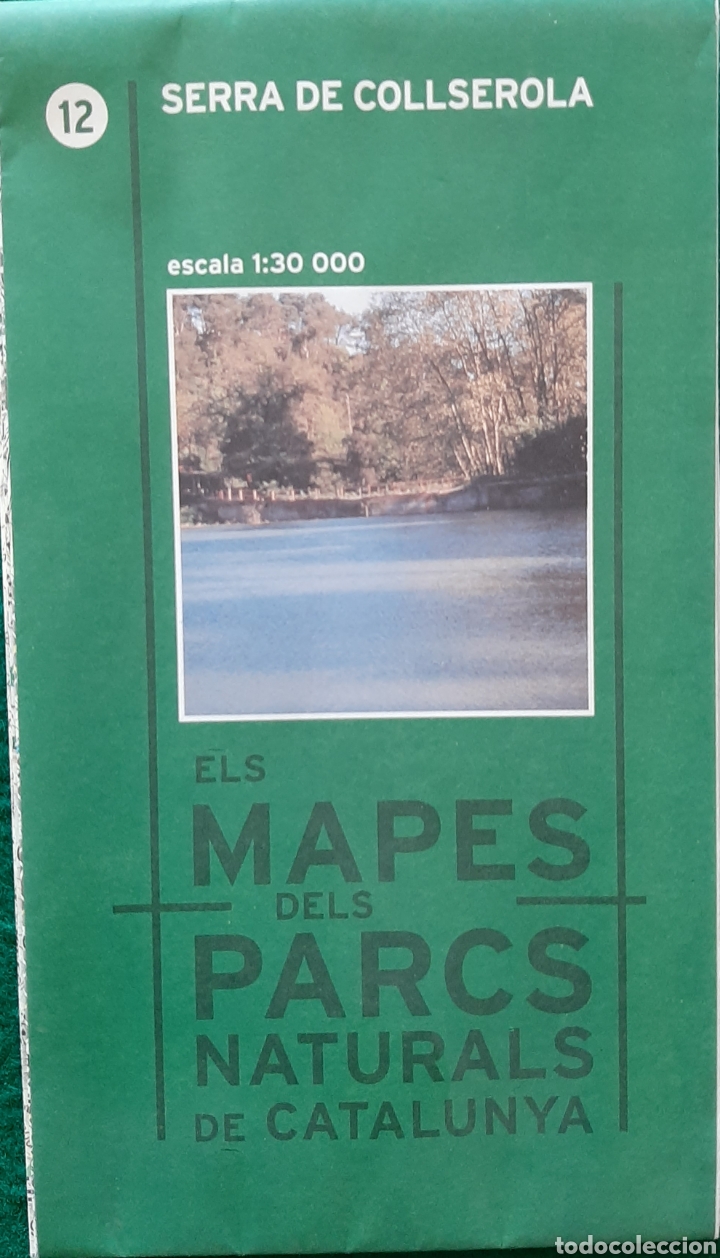Mapas contempor&aacute;neos: ELS MAPES DELS PARCS NATURALS DE CATALUNYA n&deg;12