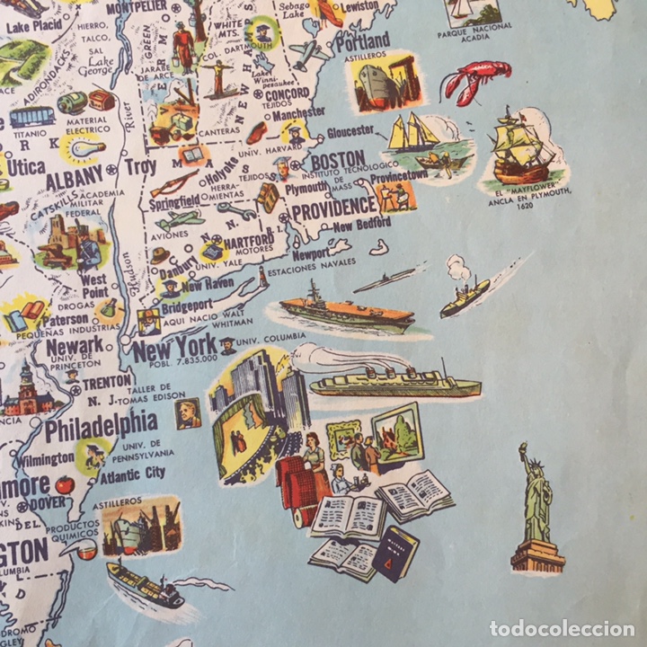 Mapas contempor&aacute;neos: Mapa Estados Unidos USA - Foto 4