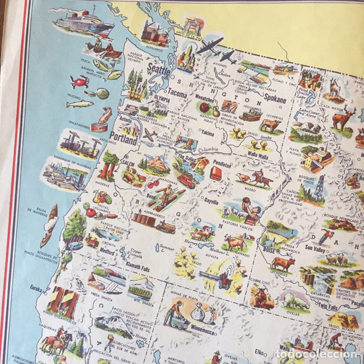 Mapas contempor&aacute;neos: Mapa Estados Unidos USA - Foto 5