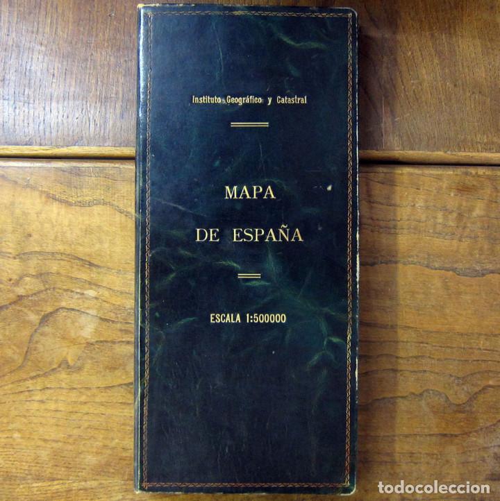 Contemporary maps: INSTITUTO GEOGR&Aacute;FICO Y CATASTRAL - MAPA DE ESPA&Ntilde;A - 1955 - CARTOGRAF&Iacute;A, PLANOS, 1:500.000