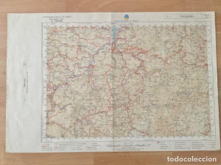 Mapas contempor&aacute;neos: MAPA TOPOGR&Aacute;FICO VEGADEO. SERVICIO GEOGR&Aacute;FICO DEL EJERCITO - Foto 1