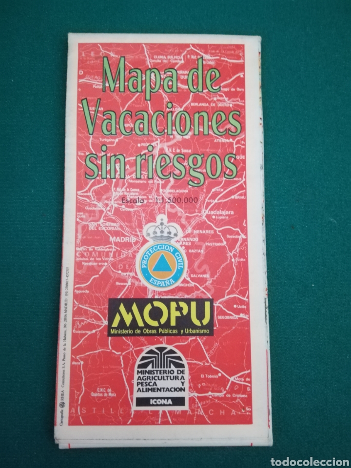 Mapas contempor&aacute;neos: mapa de vacaciones sin riesgo - Foto 1