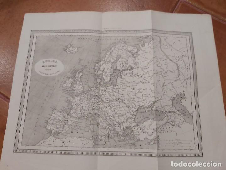 Mapas contempor&aacute;neos: Mapa Europa. Editor Juan Oliveres 1863 - Foto 1