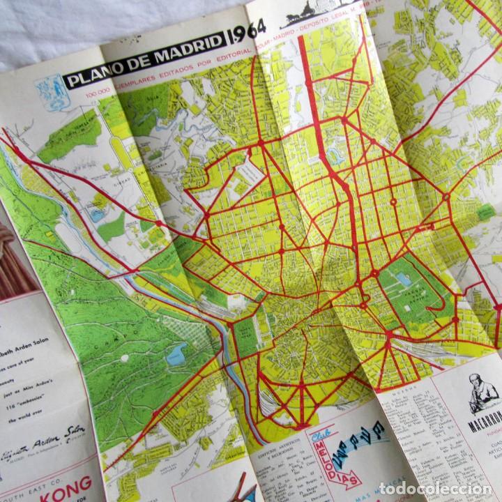 Mapas contempor&aacute;neos: Plano de Madrid y Espa&ntilde;a 1964 - Foto 1