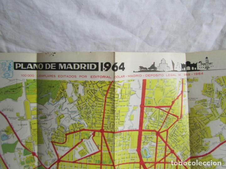 Mapas contempor&aacute;neos: Plano de Madrid y Espa&ntilde;a 1964 - Foto 2