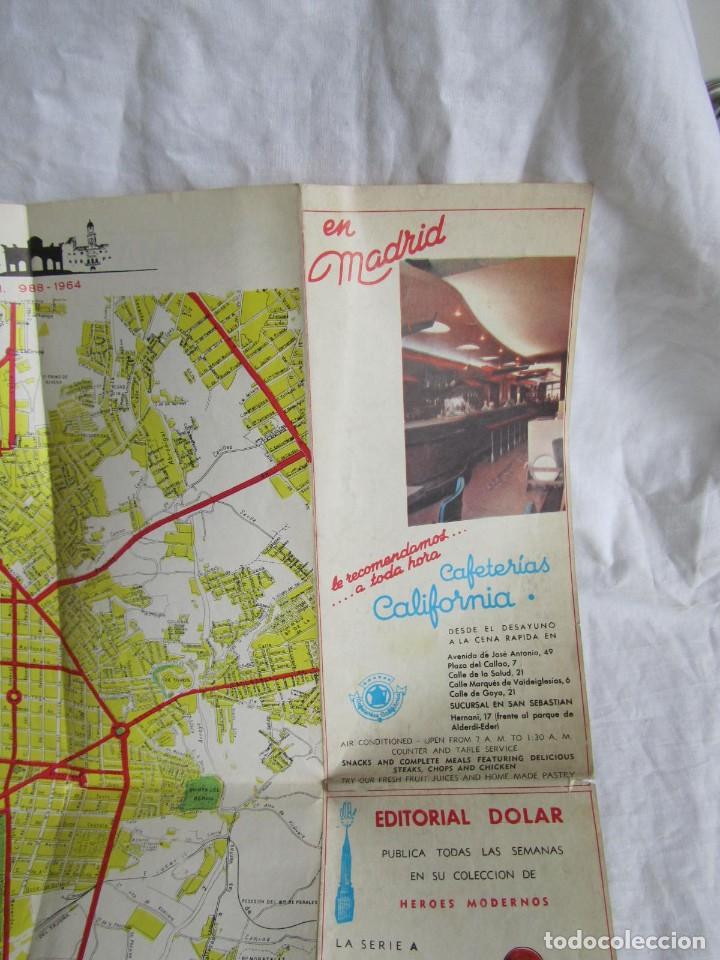 Mapas contempor&aacute;neos: Plano de Madrid y Espa&ntilde;a 1964 - Foto 7