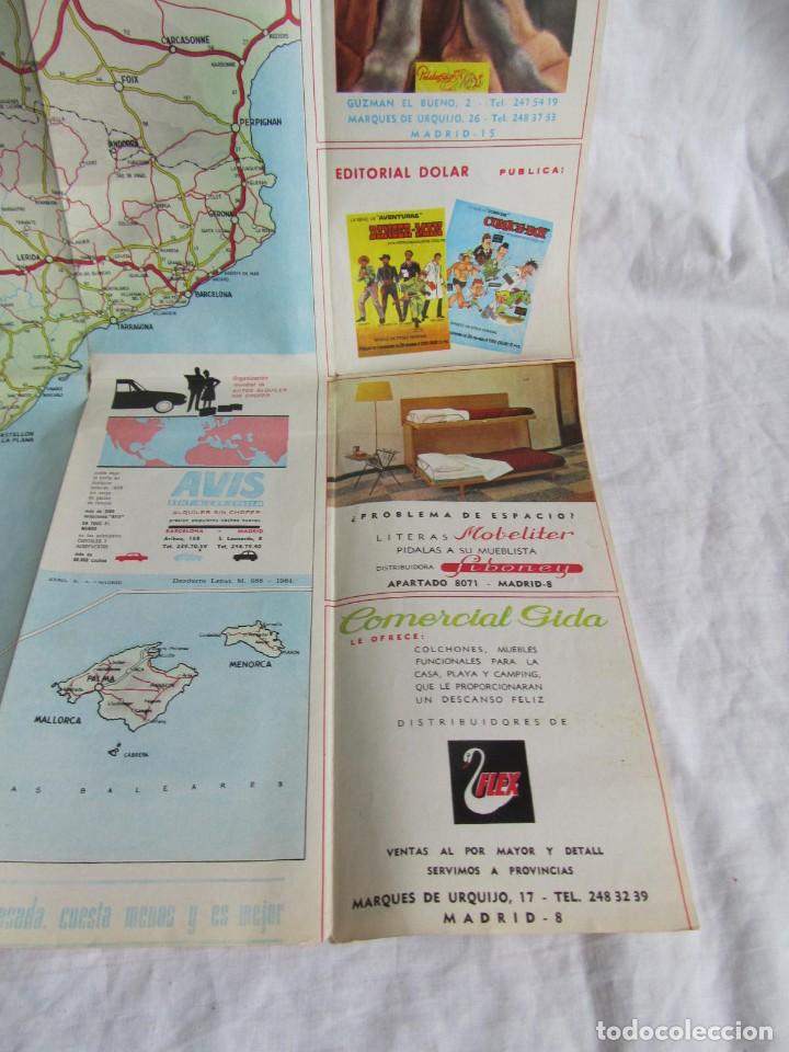 Mapas contempor&aacute;neos: Plano de Madrid y Espa&ntilde;a 1964 - Foto 9