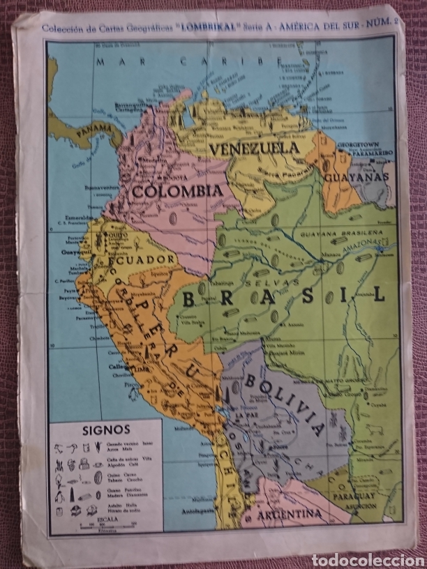Mapas contempor&aacute;neos: 4 Cartas geogr&aacute;ficas - Foto 1
