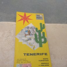 Mapas contemporáneos: MAPA FIRESTONE - HISPANIA - TENERIFE - 1970 -