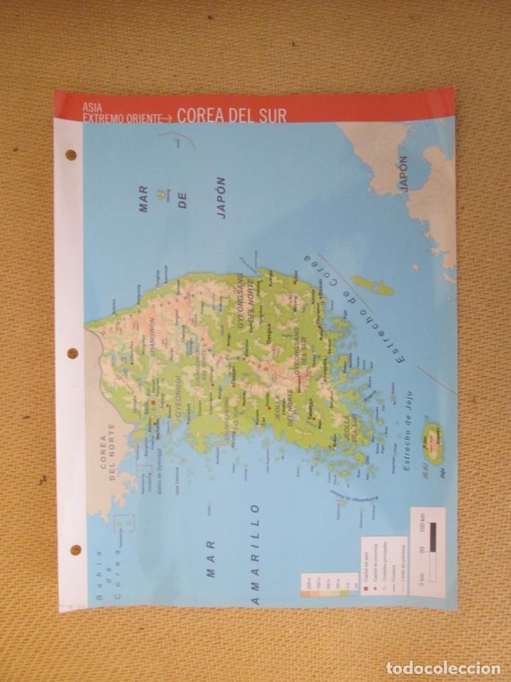 Mapas contempor&aacute;neos: COREA DEL SUR - Foto 1