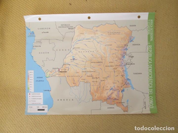 Mapas contempor&aacute;neos: REP&Uacute;BLICA DEMOCR&Aacute;TICA DEL CONGO - Foto 1