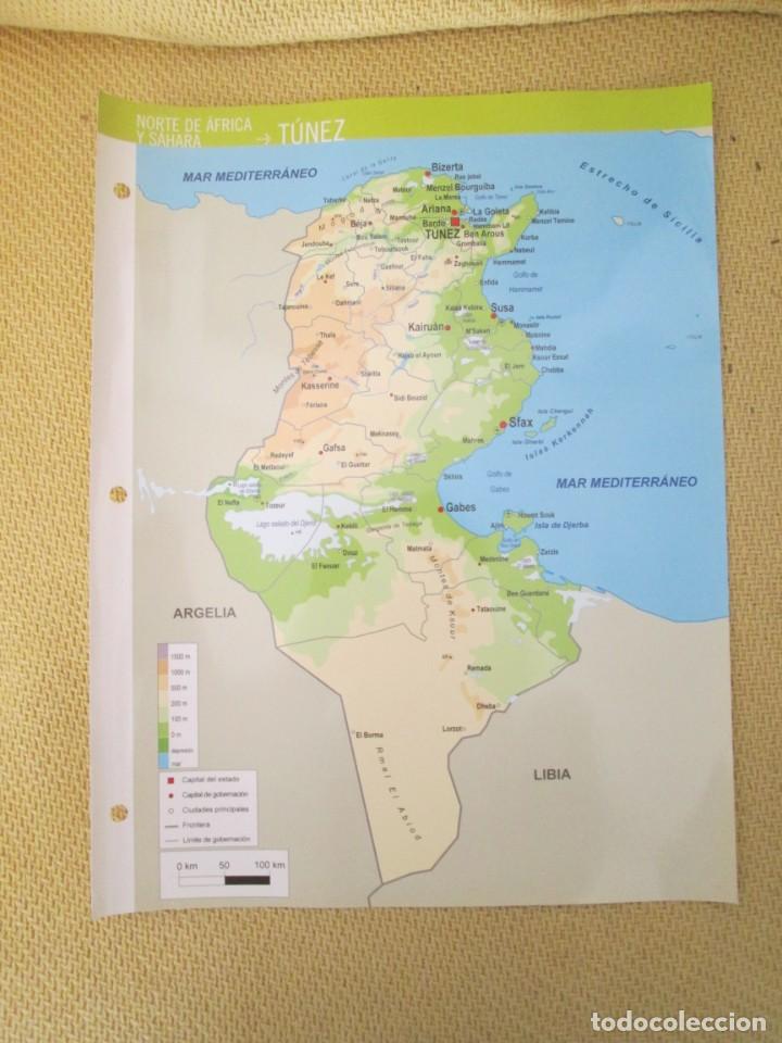 Mapas contempor&aacute;neos: TUNEZ - Foto 1