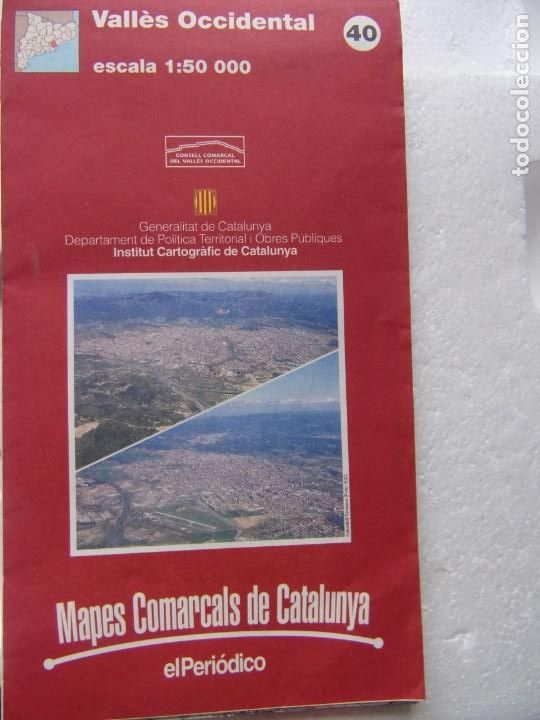 Mapas contempor&aacute;neos: mapa vall&egrave;s occidental - Foto 1