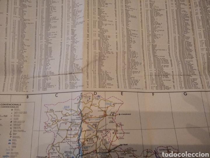 Mapas contempor&aacute;neos: Mapa provincia de Barcelona 1987 - Foto 4