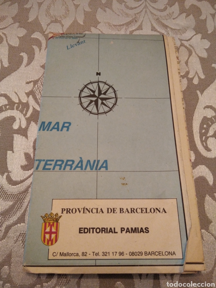 Mapas contempor&aacute;neos: Mapa provincia de Barcelona 1987 - Foto 1