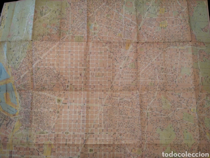 Mapas contempor&aacute;neos: Mapa de Barcelona 1989 - Foto 2