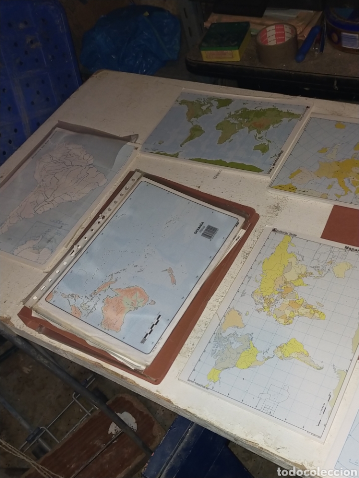 Mapas contempor&aacute;neos: CIENTOS Y CIENTOS DE MAPAMUNDIS TAMA&Ntilde;O FOLIOS - Foto 4