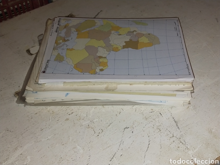Mapas contempor&aacute;neos: CIENTOS Y CIENTOS DE MAPAMUNDIS TAMA&Ntilde;O FOLIOS - Foto 5
