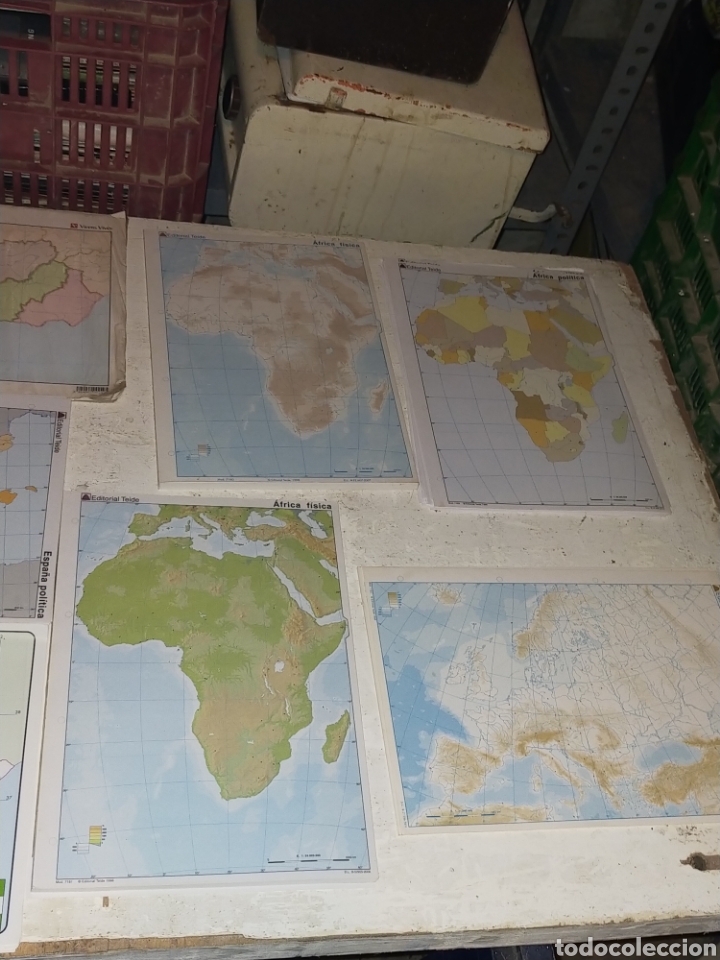 Mapas contempor&aacute;neos: CIENTOS Y CIENTOS DE MAPAMUNDIS TAMA&Ntilde;O FOLIOS - Foto 1
