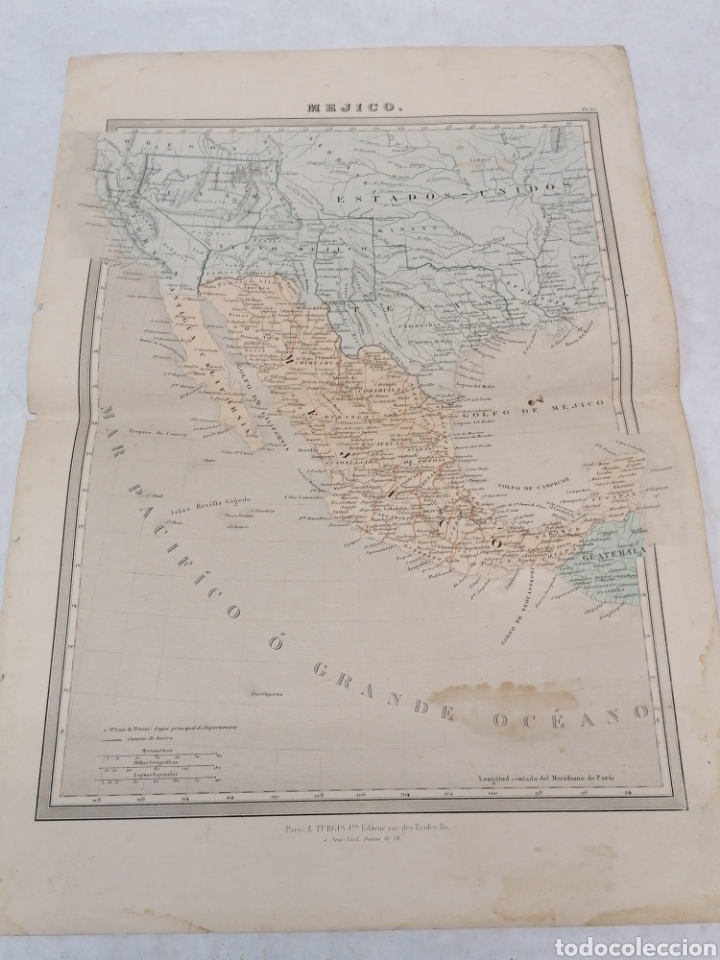 Mapas contempor&aacute;neos: Mapa Mexico - Foto 1