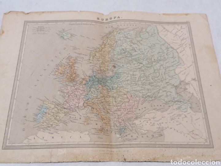 Mapas contempor&aacute;neos: Mapa Europa - Foto 1
