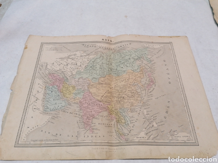 Mapas contempor&aacute;neos: Mapa de Asia - Foto 1