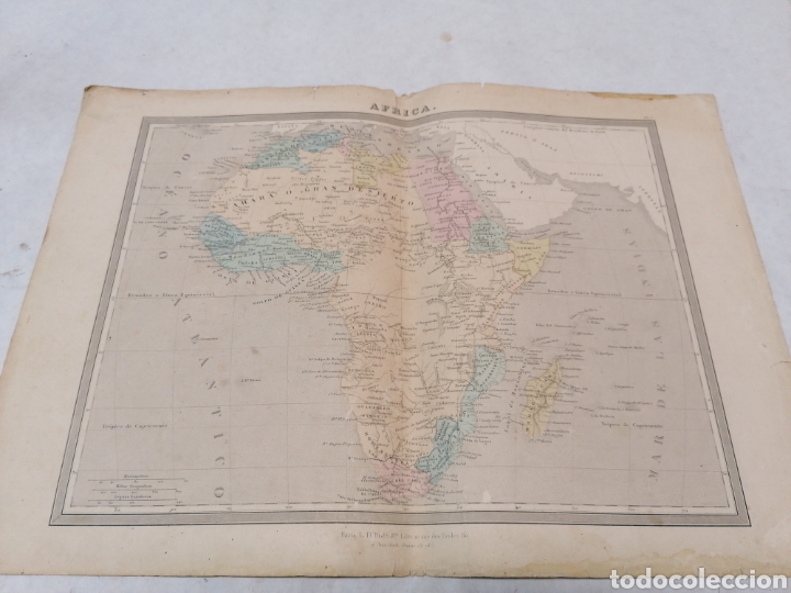 Mapas contempor&aacute;neos: Mapa de &Aacute;frica - Foto 1