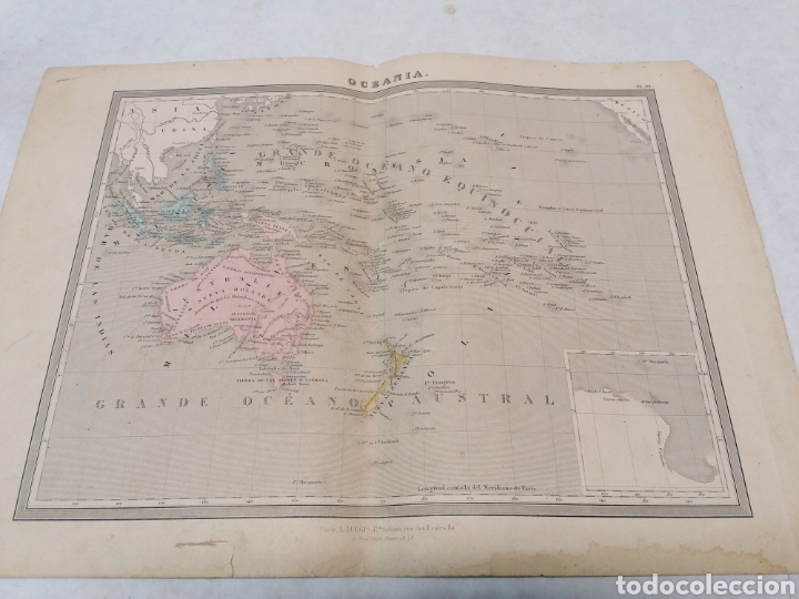 Mapas contempor&aacute;neos: Mapa de Ocean&iacute;a - Foto 1