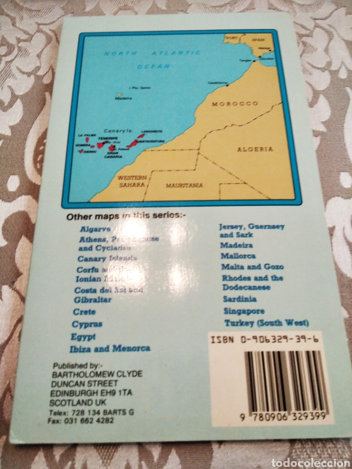 Mapas contempor&aacute;neos: Mapa de las Islas Canarias - Foto 2
