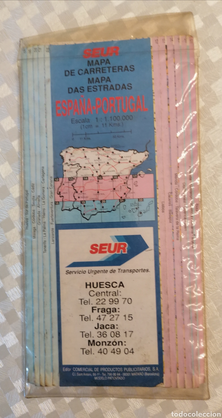 Mapas contempor&acirc;neos: MAPA DE CARRETERAS ESPA&Ntilde;A PORTUGAL SEUR