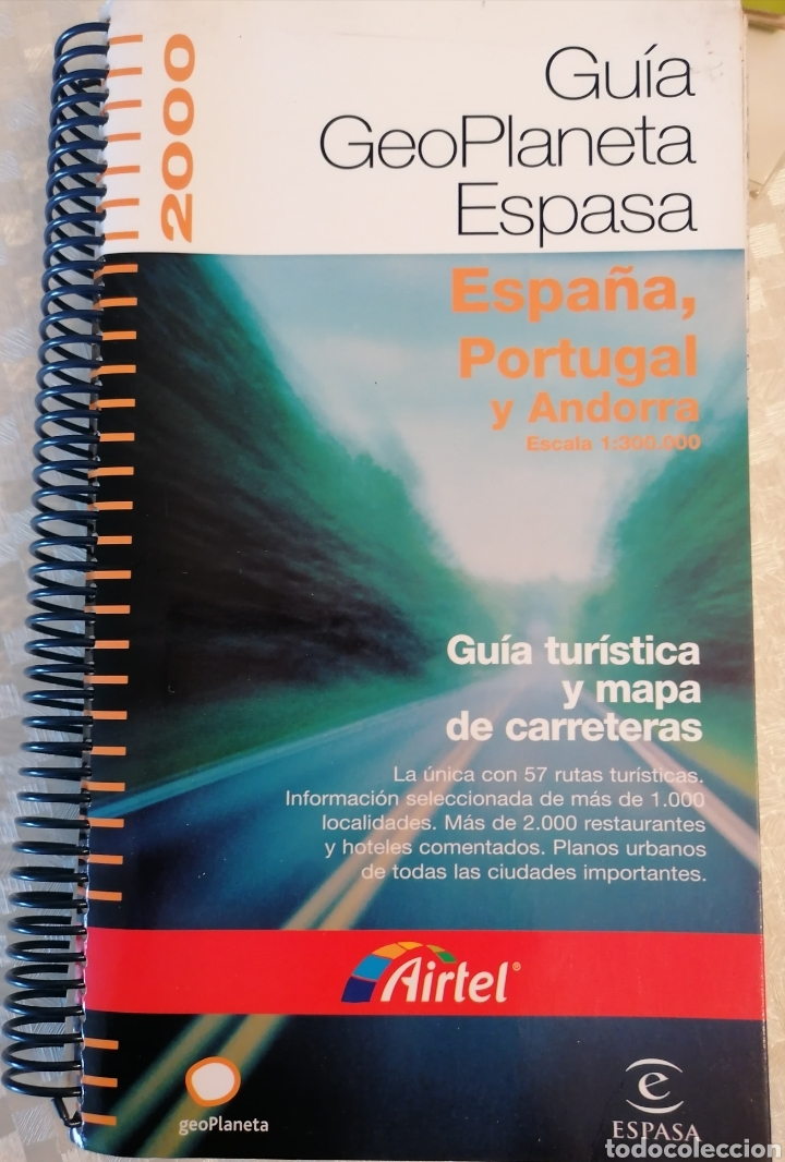 Contemporary maps: LIBRO GU&Iacute;A GEOPLANETA ESPASA MAPA DE CARRETERAS ESPA&Ntilde;A Y PORTUGAL 2000