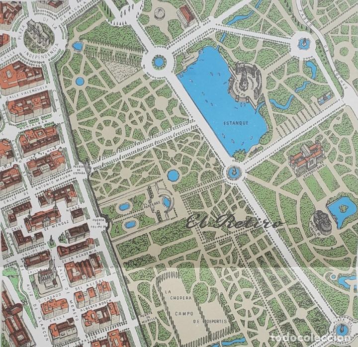 Plano De Madrid Parque Del Retiro Jardin Bo Buy Contemporary Maps At Todocoleccion