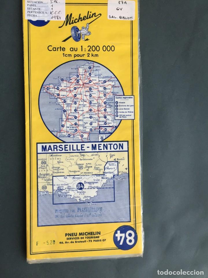 Michelin Carte 84 Marseille Menton Buy Contemporary Maps At Todocoleccion