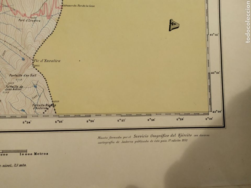 Mapas contempor&aacute;neos: Mapa andorra - Foto 2