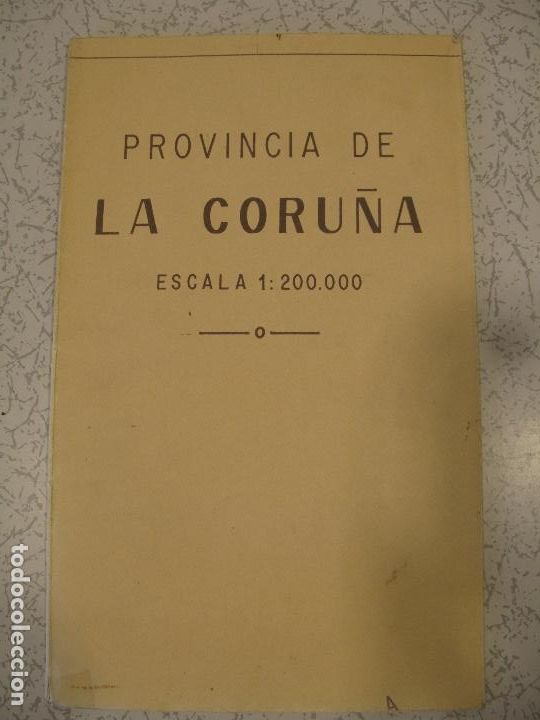 Mapas contempor&aacute;neos: MAPA PROVINCIA DE LA CORU&Ntilde;A 1:200000 - Foto 1